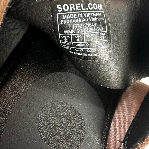 Sorel Ella II Sandals Women's Size 6 EU 37 Shoes Pink Tan Snakeskin Beach Travel - Picture 8 of 9